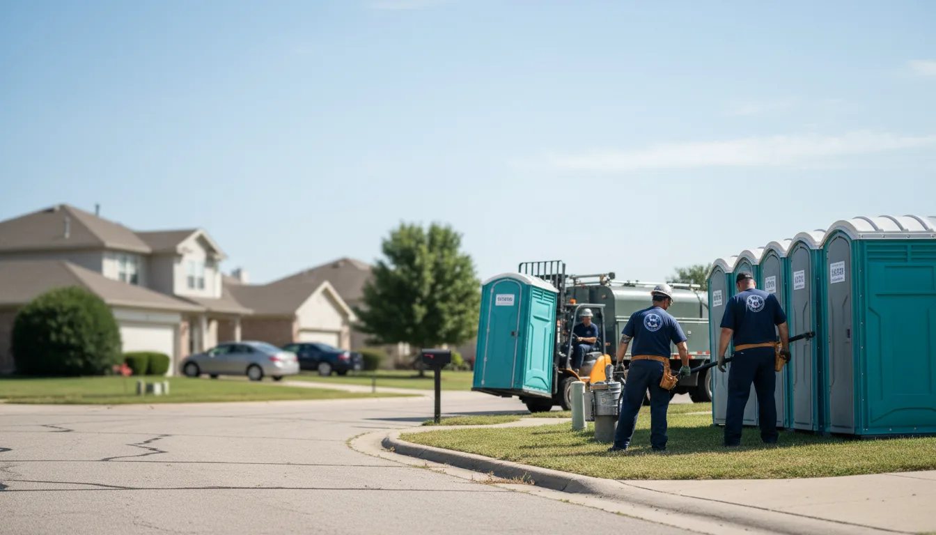 Porta Potty Rental in Eaton Rapids, MI near me